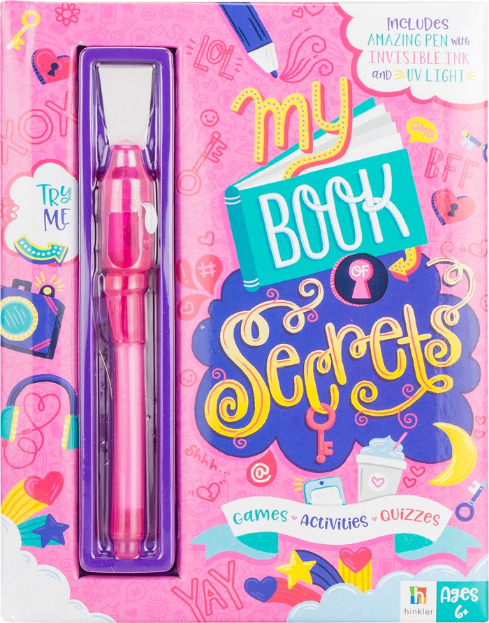The Range | Hinkler Hinkler My Book Of Secrets Activity Book Hinkler Hinkler My Book Of Secrets Activity Book