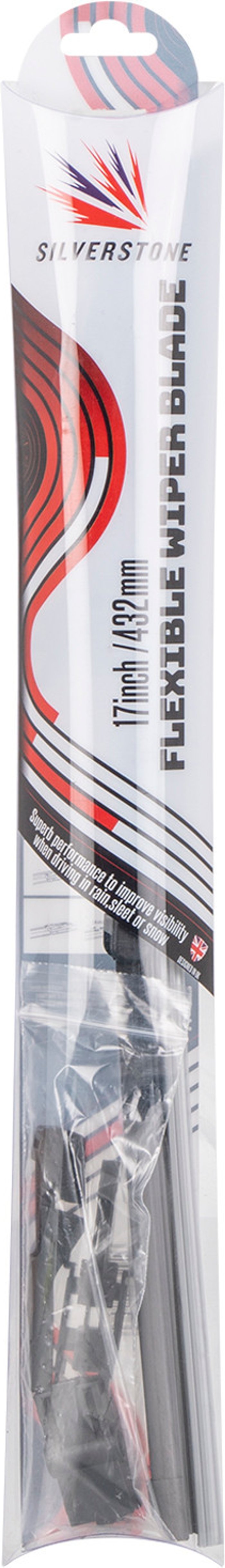 The Range | Silverstone Silverstone Flexible Wiper Blade - 17 Silverstone Silverstone Flexible Wiper Blade - 17