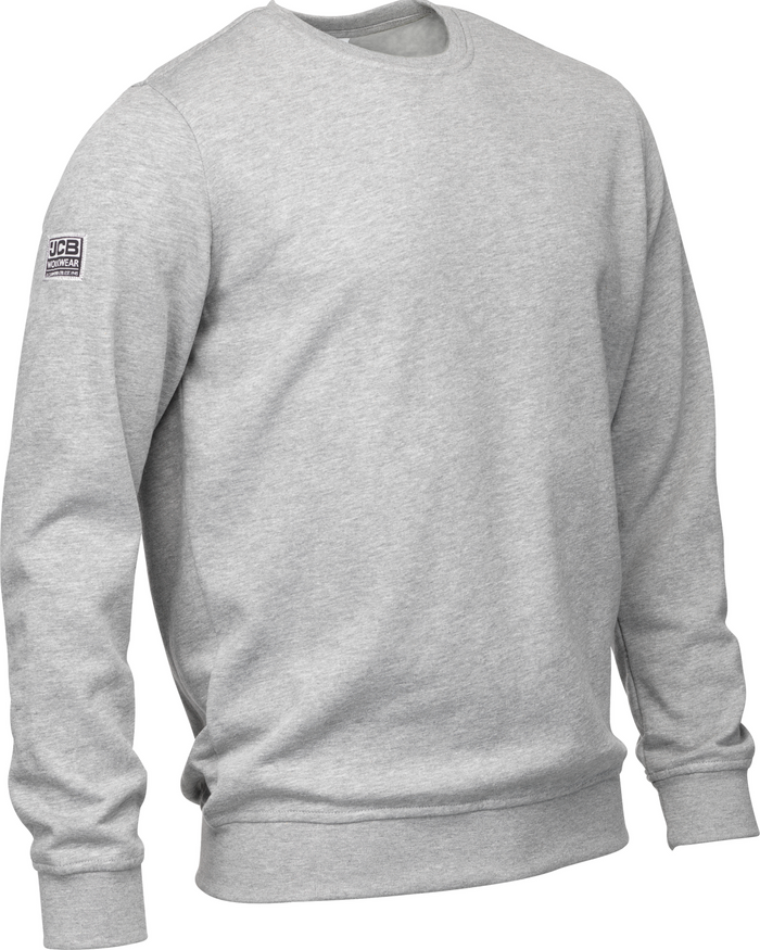 The Range | JCB JCB Essential Sweatshirt Grey - Grey / XXL JCB JCB Essential Sweatshirt Grey - Grey / XXL