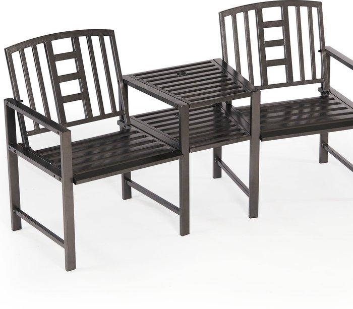 The Range | Greenhurst Greenhurst Hartlebury Duo Garden Bench and Table Greenhurst Greenhurst Hartlebury Duo Garden Bench and Table
