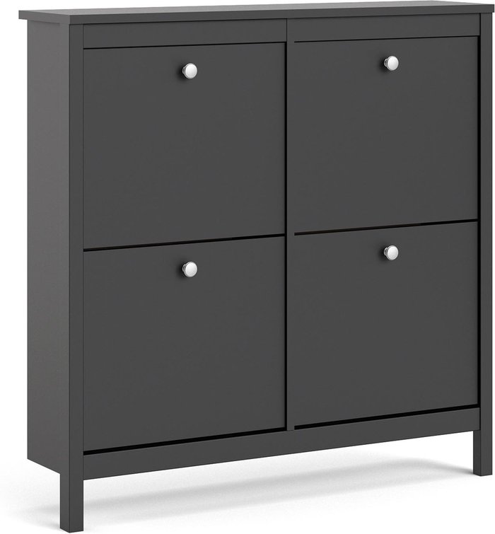 The Range | Furniture To Go Madrid Shoe Cabinet - Black Furniture To Go Madrid Shoe Cabinet - Black