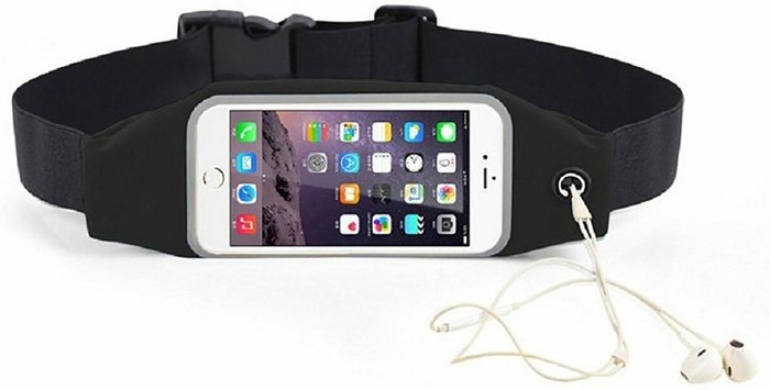 The Range | Reflective Running Sport Waist Pack - Black Reflective Running Sport Waist Pack - Black