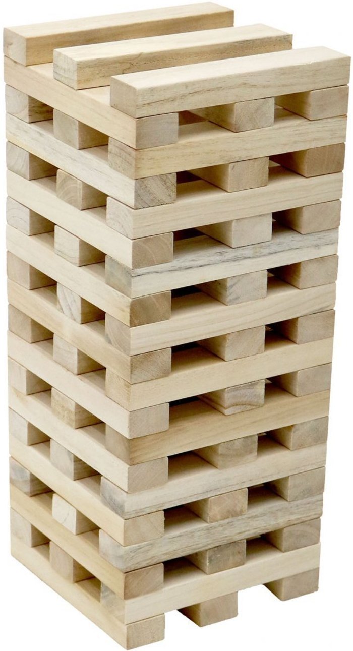 The Range | Oypla Giant Wooden Tumbling Tower Block Game Oypla Giant Wooden Tumbling Tower Block Game