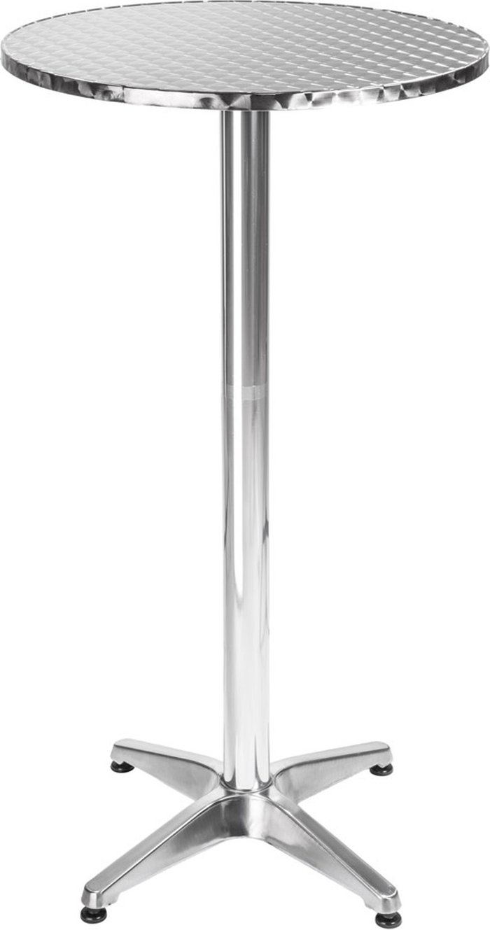 The Range | TECTAKE Tectake Bar Table Made Of Aluminium 60Cm - Small TECTAKE Tectake Bar Table Made Of Aluminium 60Cm - Small