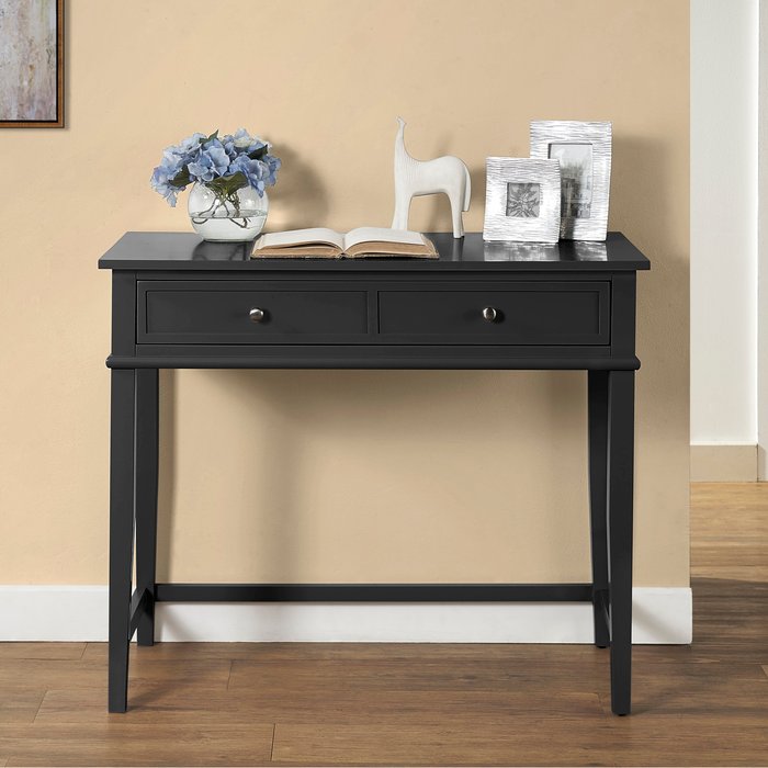 The Range | Dorel Dorel Franklin Writing Desk - Black Dorel Dorel Franklin Writing Desk - Black