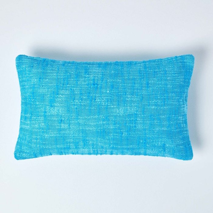 The Range | Homescapes Homescapes Nirvana Cotton Cushion Cover - Teal Homescapes Homescapes Nirvana Cotton Cushion Cover - Teal