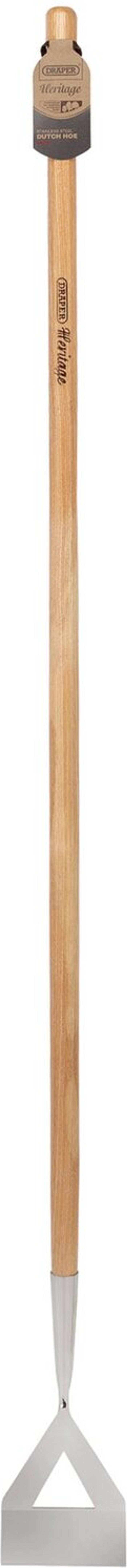 The Range | Draper Draper Stainless Steel Dutch Hoe with Ash Handle Draper Draper Stainless Steel Dutch Hoe with Ash Handle