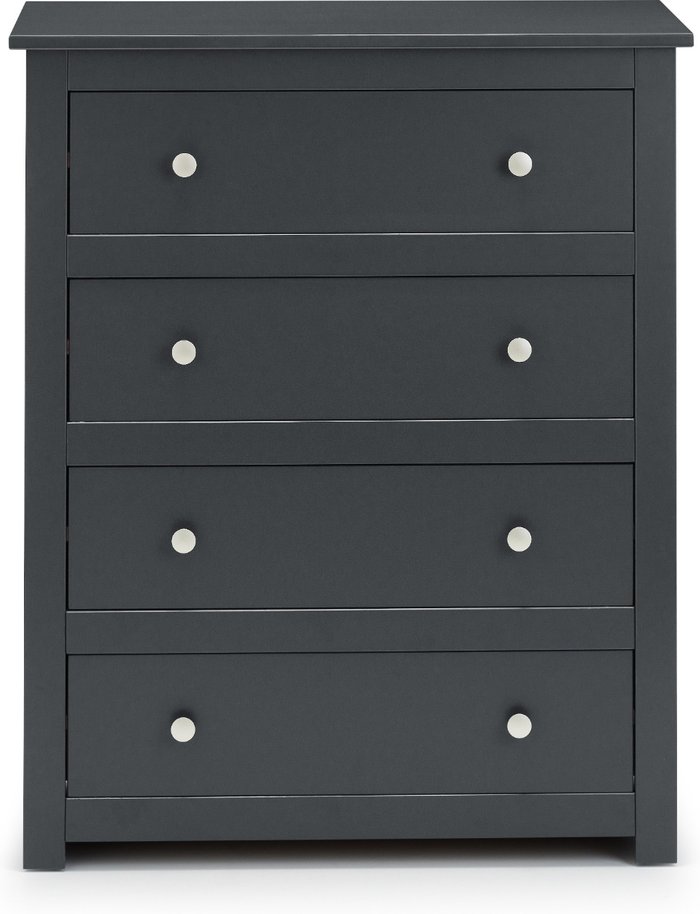 The Range | Dunelm Radley 4 Drawer Chest Grey Dunelm Radley 4 Drawer Chest Grey