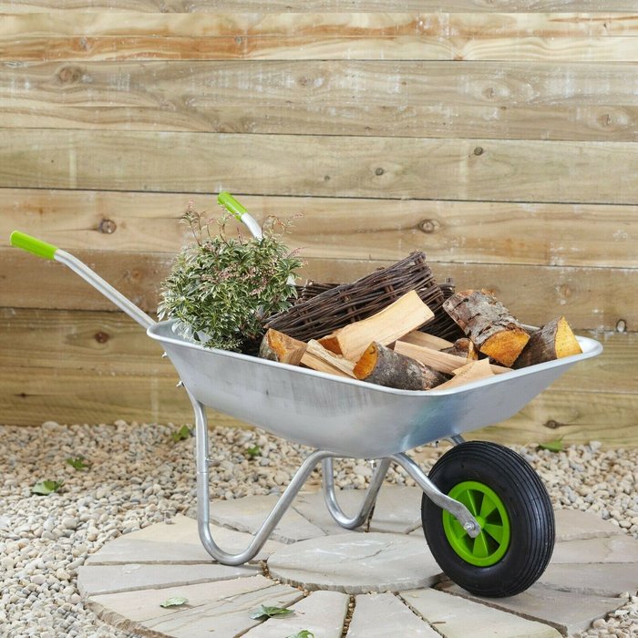 The Range | Neo Direct Neo Direct 65l Wheelbarrow With Galvanised Pneumatic Tyre Neo Direct Neo Direct 65l Wheelbarrow With Galvanised Pneumatic Tyre