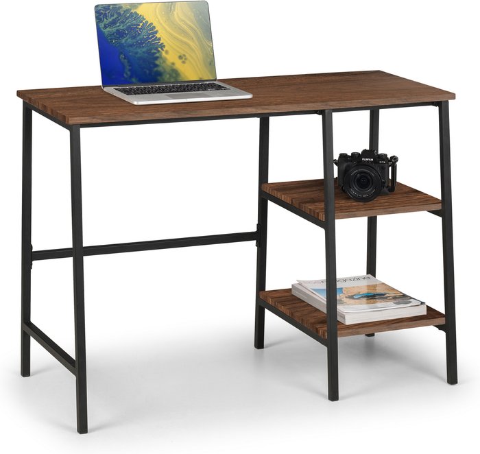 The Range | Julian Bowen Tribeca Desk - Walnut Julian Bowen Tribeca Desk - Walnut