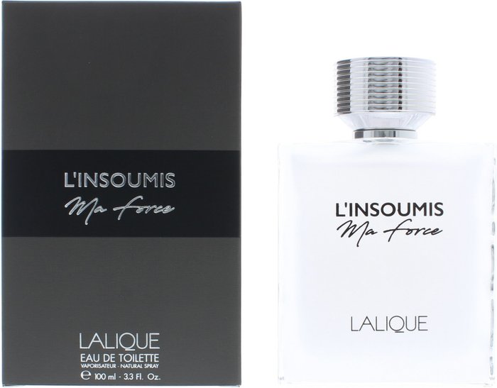 The Range | Lalique Lalique L'insoumis Ma Force Eau de Toilette 100ml Spray - Black Lalique Lalique L'insoumis Ma Force Eau de Toilette 100ml Spray - Black