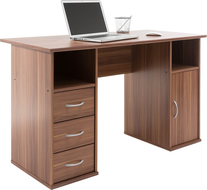 The Range | Alphason Alphason Maryland Desk - Walnut Alphason Alphason Maryland Desk - Walnut