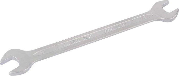 Tooled Up | Elora Elora Long Double Open End Spanner 10mm x 11mm Elora Elora Long Double Open End Spanner 10mm x 11mm