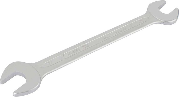 Tooled Up | Elora Elora Long Double Open End Spanner 14mm x 17mm Elora Elora Long Double Open End Spanner 14mm x 17mm