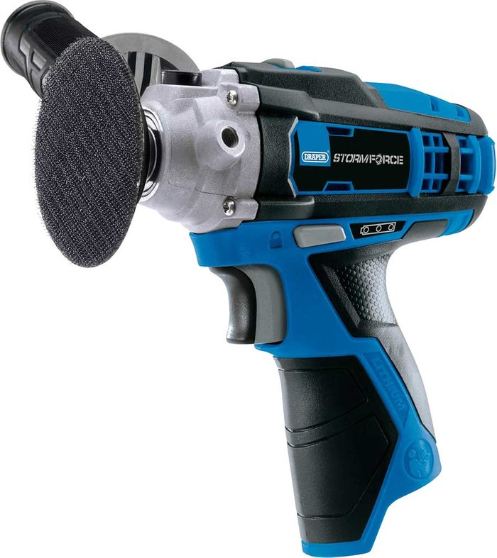Tooled Up | Draper Draper CPO108SF Storm Force 10.8V Mini Polisher No Batteries No Charger No Case Draper Draper CPO108SF Storm Force 10.8V Mini Polisher No Batteries No Charger No Case