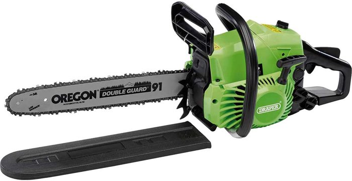 Tooled Up | Draper Draper 400mm Petrol Chainsaw with Oregon Chain & Bar (37cc) Draper Draper 400mm Petrol Chainsaw with Oregon Chain & Bar (37cc)