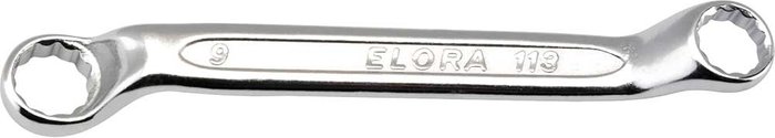 Tooled Up | Elora Elora Midget Ring Spanner 8mm x 9mm Elora Elora Midget Ring Spanner 8mm x 9mm