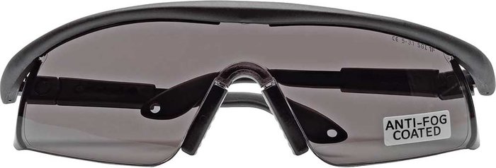 Tooled Up | Draper Draper Anti Fog Safety Glasses Black Grey Draper Draper Anti Fog Safety Glasses Black Grey