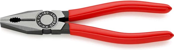 Tooled Up | Knipex Knipex 03 01 Combination Pliers 180mm Knipex Knipex 03 01 Combination Pliers 180mm