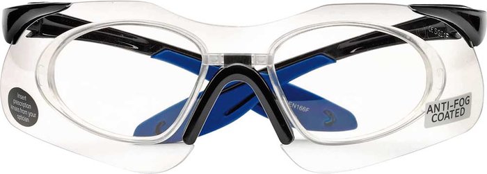 Tooled Up | Draper Draper RX Insert Anti Fog Safety Glasses Black Clear Draper Draper RX Insert Anti Fog Safety Glasses Black Clear