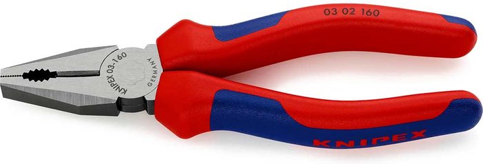 Tooled Up | Knipex Knipex 03 02 Combination Pliers 160mm Knipex Knipex 03 02 Combination Pliers 160mm