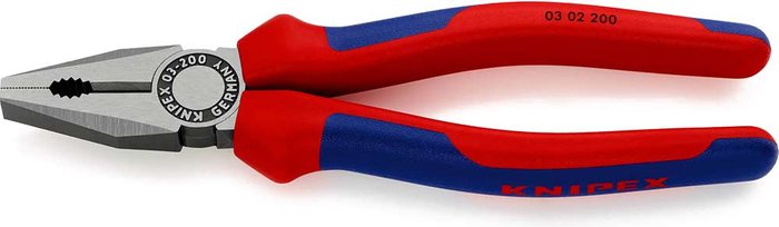 Tooled Up | Knipex Knipex 03 02 Combination Pliers 200mm Knipex Knipex 03 02 Combination Pliers 200mm