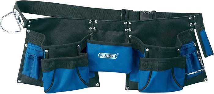Tooled Up | Draper Draper Heavy Duty Double Tool Pouch Draper Draper Heavy Duty Double Tool Pouch