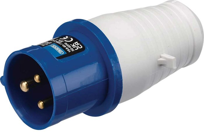 Tooled Up | Draper Draper Site Plug 16 amp 240v 240v Draper Draper Site Plug 16 amp 240v 240v