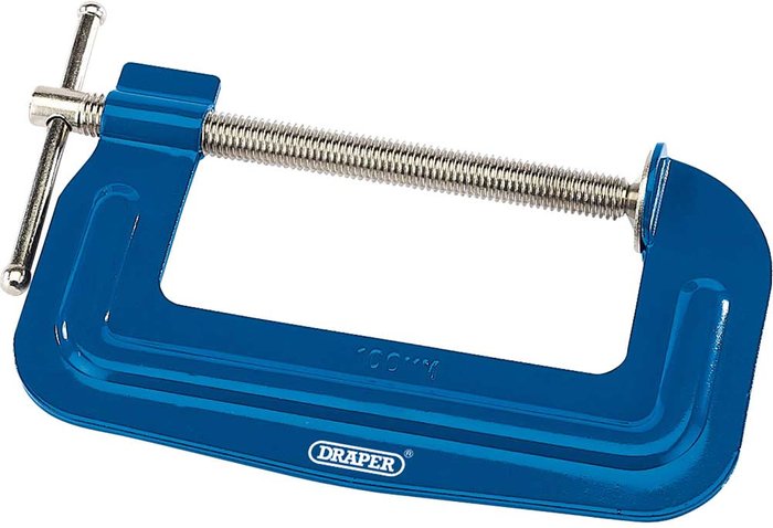 Tooled Up | Draper Draper Steel G Clamp 100mm Draper Draper Steel G Clamp 100mm