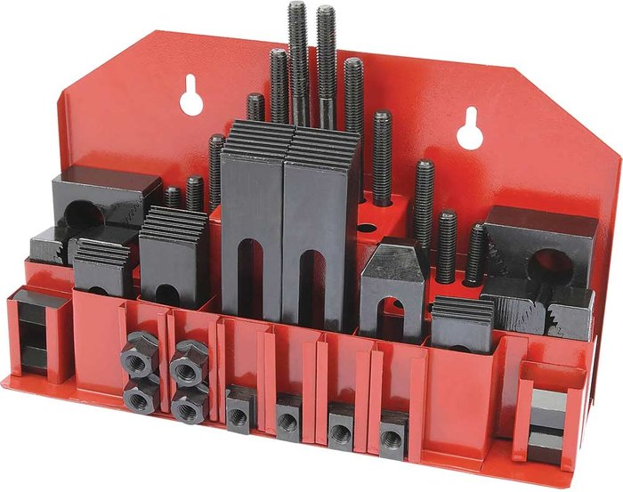 Tooled Up | Draper Draper 42 Piece Clamping Kit for 34023 Milling / Drilling Machine Draper Draper 42 Piece Clamping Kit for 34023 Milling / Drilling Machine