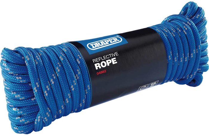 Tooled Up | Draper Draper Reflective Polypropylene Rope Draper Draper Reflective Polypropylene Rope