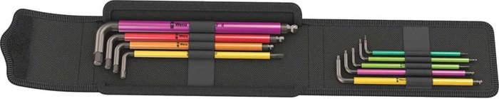 Tooled Up | Wera Wera Set 4 9 Piece Bicycle Hex and Torx Key Set Wera Wera Set 4 9 Piece Bicycle Hex and Torx Key Set