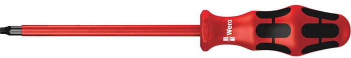 Tooled Up | Wera Wera Kraftform Plus 168I VDE Insulated Square Screwdriver Robertson Tip 3 150mm Wera Wera Kraftform Plus 168I VDE Insulated Square Screwdriver Robertson Tip 3 150mm