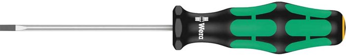 Tooled Up | Wera Wera Kraftform Plus Parallel Slotted Screwdriver 2.5mm 75mm Wera Wera Kraftform Plus Parallel Slotted Screwdriver 2.5mm 75mm