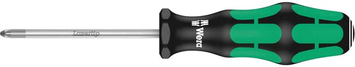 Tooled Up | Wera Wera Kraftform Plus Pozi Screwdriver PZ1 80mm Wera Wera Kraftform Plus Pozi Screwdriver PZ1 80mm
