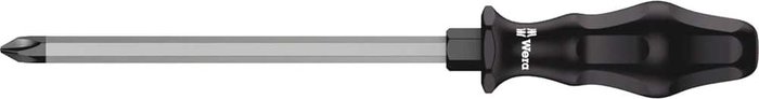 Tooled Up | Wera Wera Kraftform Plus Chisel Drive Phillips Screwdriver PH4 200mm Wera Wera Kraftform Plus Chisel Drive Phillips Screwdriver PH4 200mm