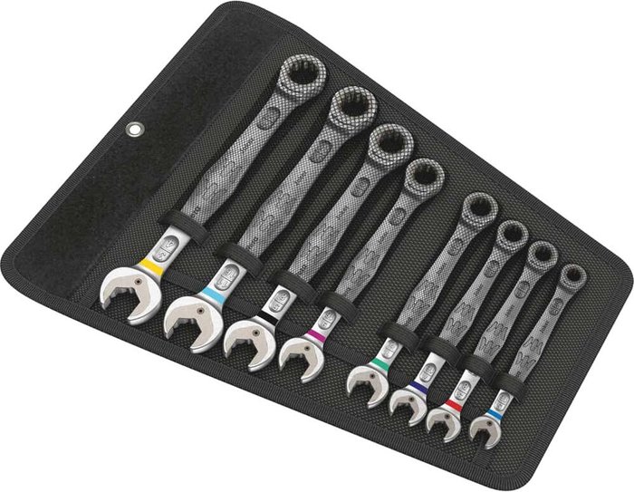 Tooled Up | Wera Wera 8 Piece Joker Ratchet Combination Spanner Set Imperial Wera Wera 8 Piece Joker Ratchet Combination Spanner Set Imperial