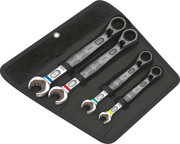 Tooled Up | Wera Wera 4 Piece Joker Combination Ratchet Spanner Set Wera Wera 4 Piece Joker Combination Ratchet Spanner Set