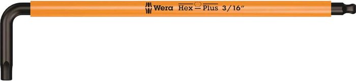 Tooled Up | Wera Wera 950SPKL Multicoloured Ball End Hexagon Allen Key Imperial 3/16 Wera Wera 950SPKL Multicoloured Ball End Hexagon Allen Key Imperial 3/16
