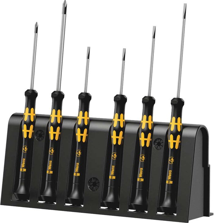 Tooled Up | Wera Wera 1578A/6 Phillips Screwdriver Set Wera Wera 1578A/6 Phillips Screwdriver Set