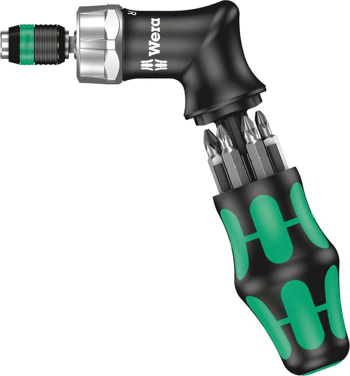 Tooled Up | Wera Wera 7 Piece Pistol High Torque Ratchet Screwdriver Bit and Holder Set Wera Wera 7 Piece Pistol High Torque Ratchet Screwdriver Bit and Holder Set
