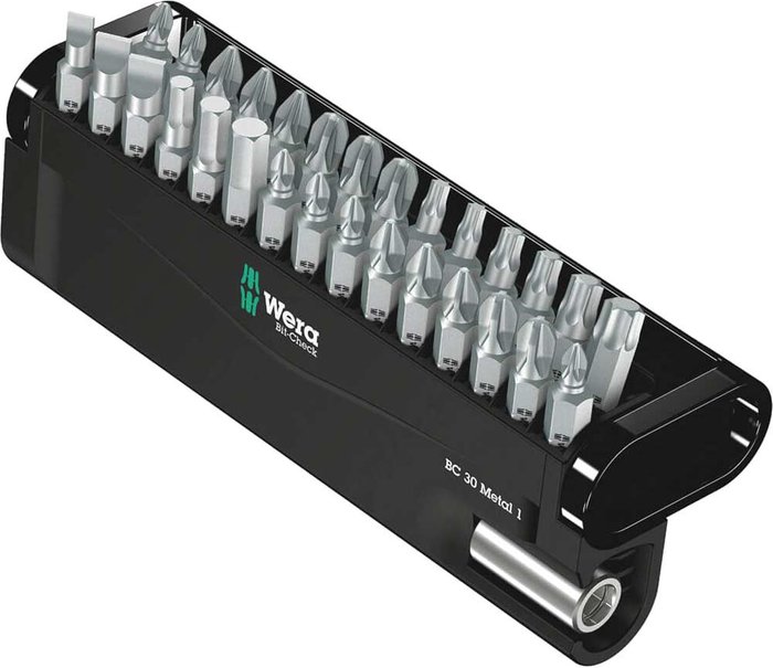 Tooled Up | Wera Wera 30 Piece Bit-Check Screwdriver Bit and Holder Set Wera Wera 30 Piece Bit-Check Screwdriver Bit and Holder Set