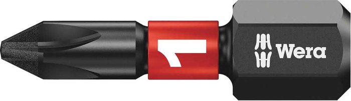 Tooled Up | Wera Wera Impaktor Phillips Screwdriver Bits PH1 25mm Pack of 10 Wera Wera Impaktor Phillips Screwdriver Bits PH1 25mm Pack of 10