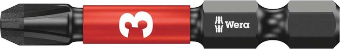 Tooled Up | Wera Wera Impaktor Phillips Screwdriver Bits PH3 50mm Pack of 5 Wera Wera Impaktor Phillips Screwdriver Bits PH3 50mm Pack of 5
