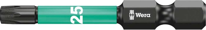 Tooled Up | Wera Wera Impaktor Torx Screwdriver Bits T25 50mm Pack of 5 Wera Wera Impaktor Torx Screwdriver Bits T25 50mm Pack of 5