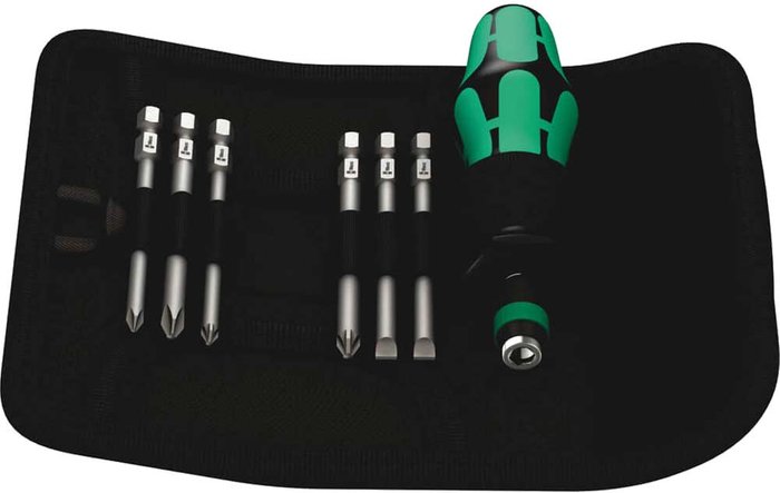 Tooled Up | Wera Wera 7 Piece Kraftform Kompakt Bit Set Wera Wera 7 Piece Kraftform Kompakt Bit Set