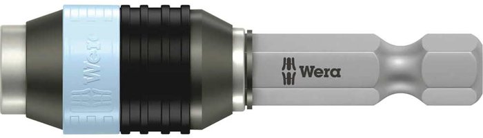Tooled Up | Wera Wera Rapidaptor Stainless Steel Quick Change Bit Holder 50mm Wera Wera Rapidaptor Stainless Steel Quick Change Bit Holder 50mm