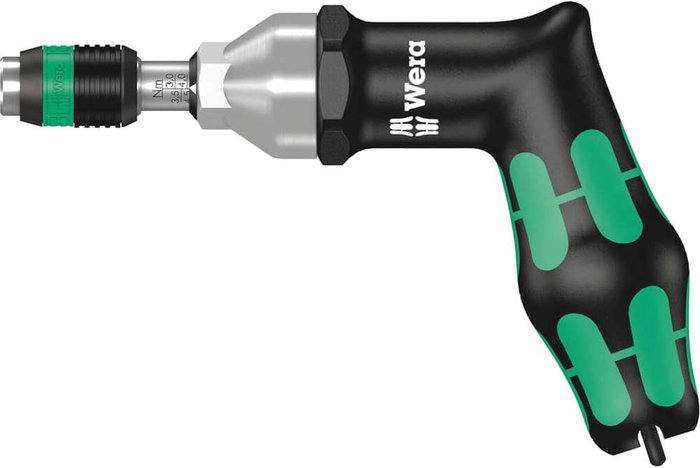 Tooled Up | Wera Wera Pistol Grip Torque Screwdriver 1.2 - 3Nm Wera Wera Pistol Grip Torque Screwdriver 1.2 - 3Nm