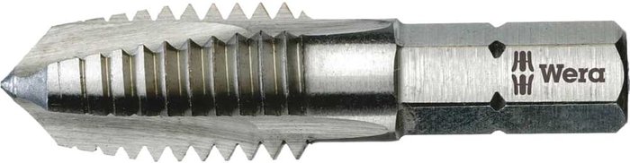 Tooled Up | Wera Wera 844 Hex Shank Thread Tap M6 Taper Wera Wera 844 Hex Shank Thread Tap M6 Taper
