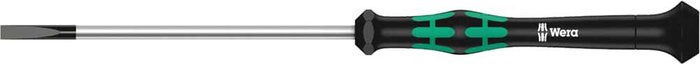 Tooled Up | Wera Wera Kraftform Micro Parallel Slotted Screwdriver 0.8mm 40mm Wera Wera Kraftform Micro Parallel Slotted Screwdriver 0.8mm 40mm